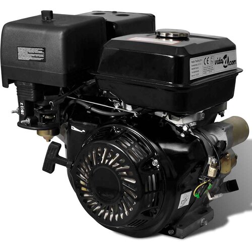 vidaXL Bencinski motor 15 KM 11 kW črn Cene