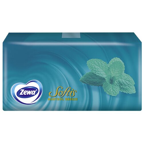 Zewa softis menthol papirne maramice 4 sloja 10 komada Slike