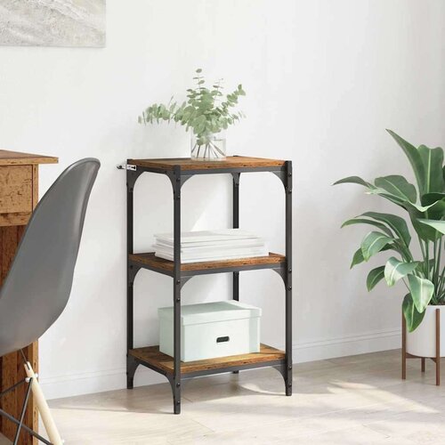 vidaXL Knjigovni omar Star les 40 x 33 x 70.5 cm Konstruiran les Cene