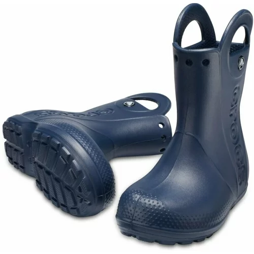 Crocs Kids' Handle It Rain Boot Navy 32-33