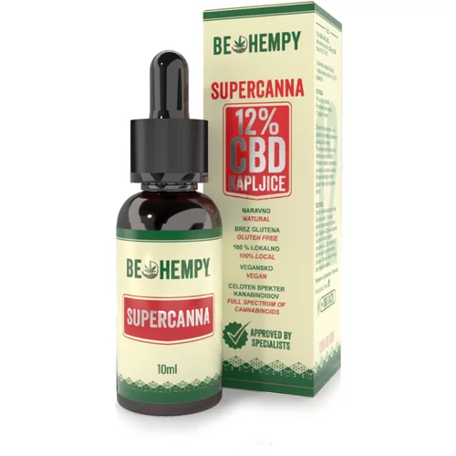 Be Hempy 12% CBD konopljine kapljice SuperCanna (10 ml)