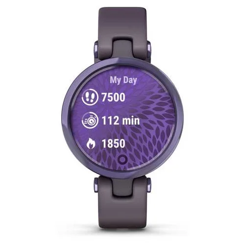 Garmin Lily Sport Midnight Orchid Deep Orchid silikonski remen