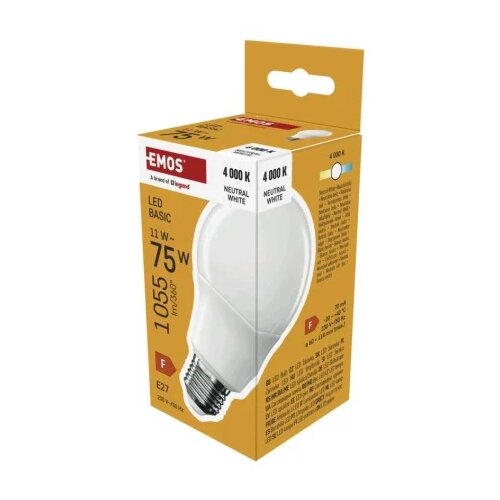 Emos zl5f58 Led sijalica basic a60 11w(75w) 1055lm e27 nw ( 3649 ) Cene