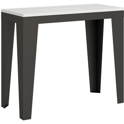Ityhome 90 x 77 konzolna miza bela, (20847631) Cene