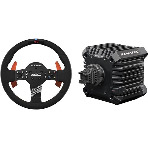  Fanatec komplet dirkalnega volanskega obroča CSL Elite WRC in volanske baze CSL DD QR2 5Nm za PC Slike