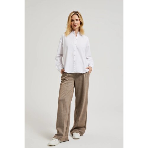 Moodo Women&amp;#039;s long-sleeved shirt - white Slike