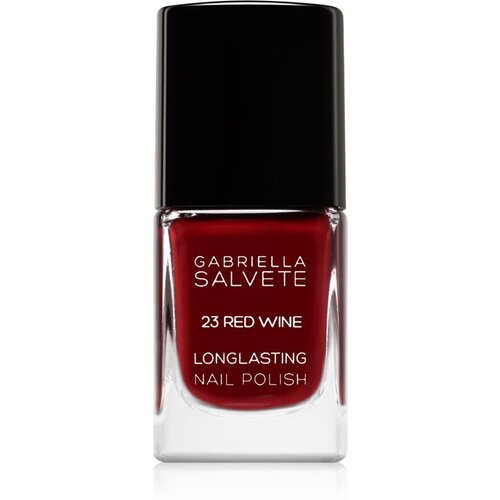 Gabriella Salvete longlasting enamel dolgoobstojen lak za nohte s sijajem 11 ml odtenek 23 red wine Cene