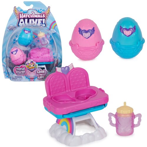 Hatchimals Alive lačna dvojčka igralni set Slike