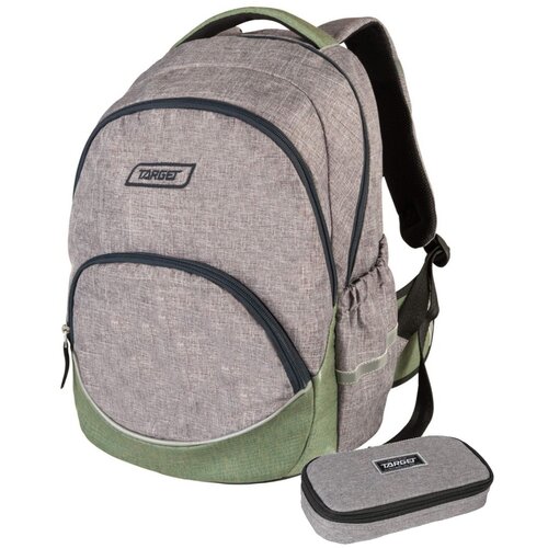 Target FLOW PACK Grey 26291 - anatomski šolski nahrbtnik, šolska torba Cene