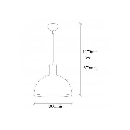 Opviq Črna/v zlati barvi viseča svetilka s kovinskim senčnikom &amp;oslash; 30 cm Sivani &amp;ndash; Slike