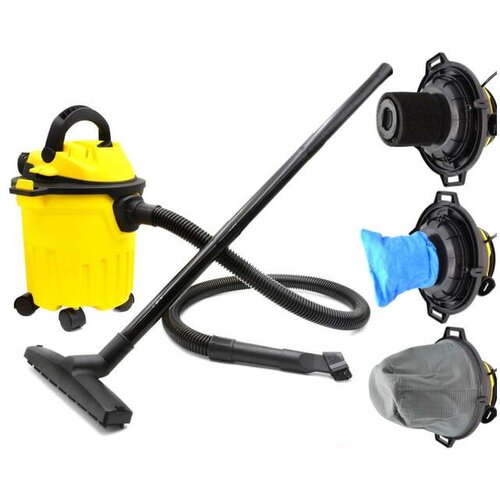 Geko industrijski sesalnik 15L mokro suhi 1250W G81096 Slike