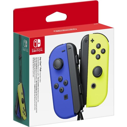Nintendo SWITCH JOY-CON PAIR BLUE/NEON YELLOW Cene