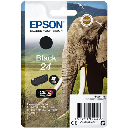 Epson ink cartridge black Claria Photo HD T 242 T 2421 Cijene