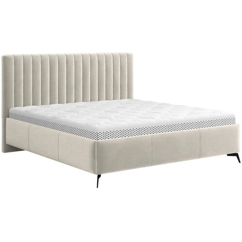 Hom`in OBLAZINJENA POSTELJA 160 cm x 200 cm , tekstil bež Slike
