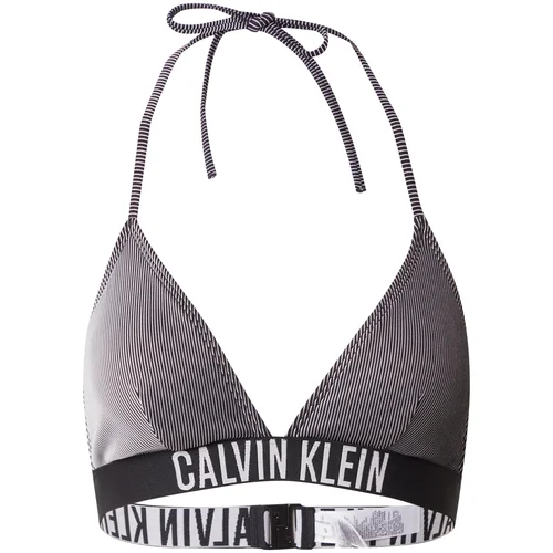 Calvin Klein Swimwear Bikini zgornji del črna / bela