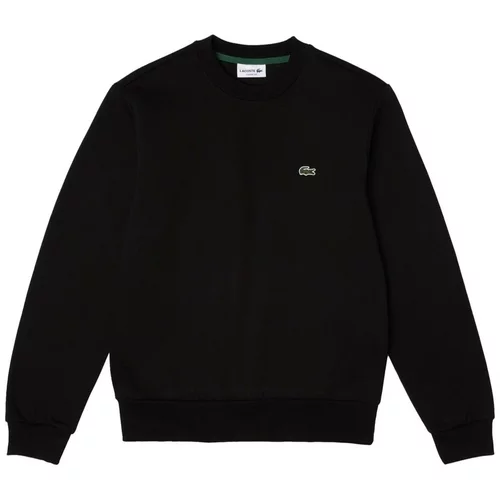 Lacoste Organic Brushed Cotton Sweatshirt - Noir Crna