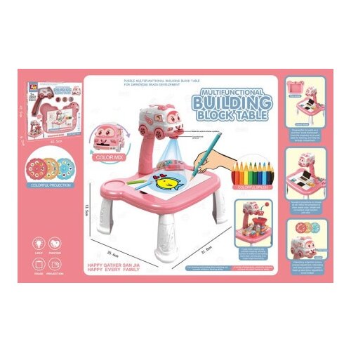  Dečiji autić projektor roze ( 183011 ) Slike