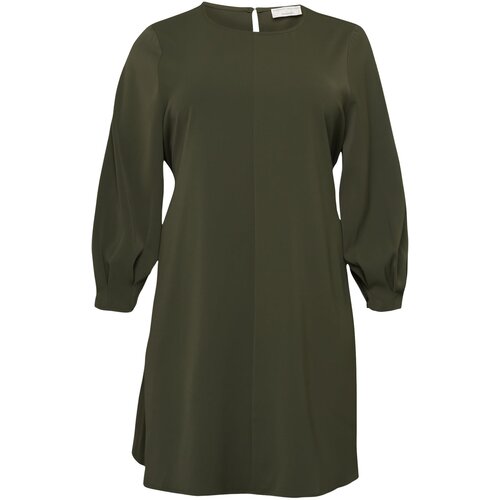 Guido Maria Kretschmer Curvy Collection Dolga srajca temno zelena Slike
