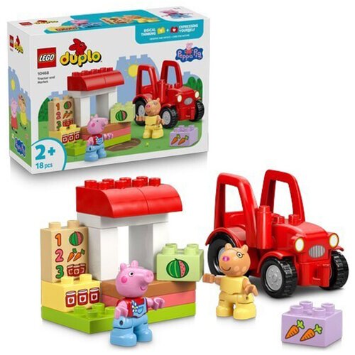 Lego DUPLO Peppa Pig: Traktor in tržnica Cene