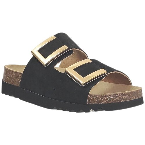Scholl Natikači Monterey 2 straps Črna Slike