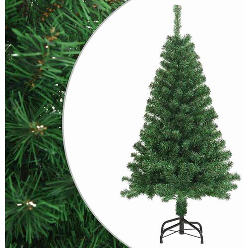  Umjetno božićno drvce s gustim granama zeleno 150 cm PVC Cijene