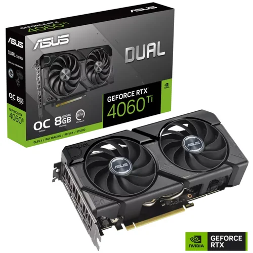 Asus Dual GeForce RTX 4060 Ti EVO OC 8GB GDDR6 (90YV0J49-M0NA00) grafična kartica