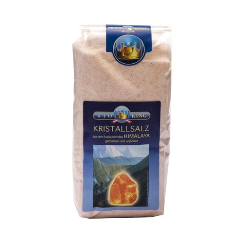 BioKing Kristalna sol - fino mleta - 1.000 g Cene