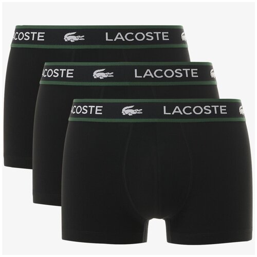 Lacoste Boksarice 5h0923 Underwear Trunk Črna Slike