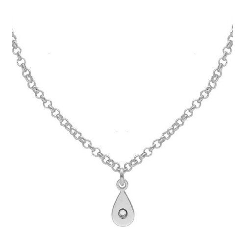  Ženski victoria cruz lily drop crystal lanČiĆ sa swarovski belim kristalom ( a3943-07hg ) Cene