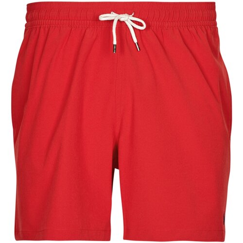 Polo Ralph Lauren Kopalke / Kopalne hlače MAILLOT DE BAIN UNI EN POLYESTER RECYCLE Rdeča Slike