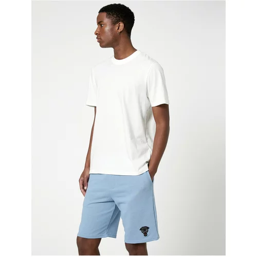 Koton Lace-up Waist Shorts Puma Embroidered Slim Fit Pocket Detailed