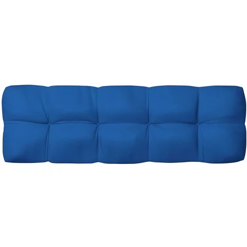  Blazina za kavč iz palet kraljevsko modra 120x40x10 cm