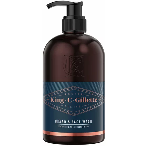 Gillette king c. šampon za bradu 350 ml