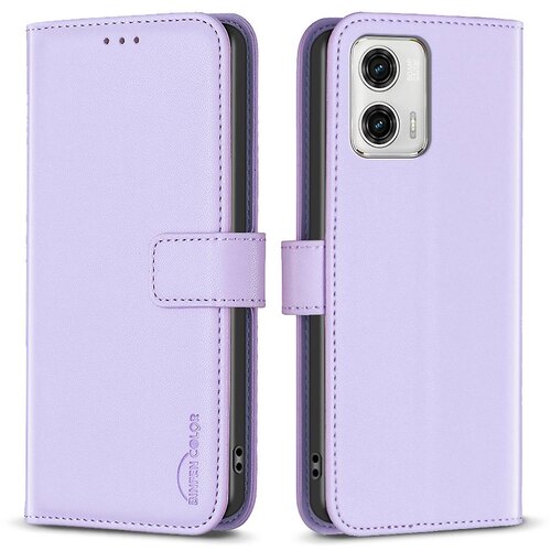 INORCO BINFEN COLOR BF17 denarnica usnjen ovitek za telefon za Motorola Moto G73 5G magnetna torbica za stojalo za telefon, (22033097) Slike