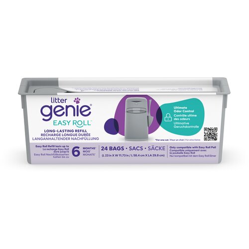 Litter Genie EasyRoll kanta za odlaganje pijeska za mačke, siva - Pribor: dodatna kaseta za EasyRoll (BEZ kante) Cijene