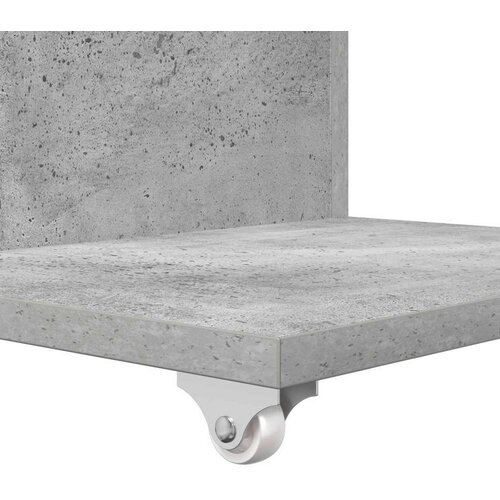  Bocni stol Betonski sivi 40 x 35 x 60 cm Konstruirano drvo Slike