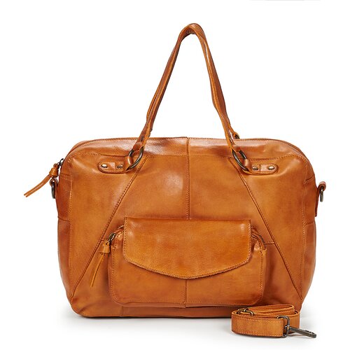 Pieces Torbice za na ramo PCFATIMA LEATHER Kostanjeva Cene