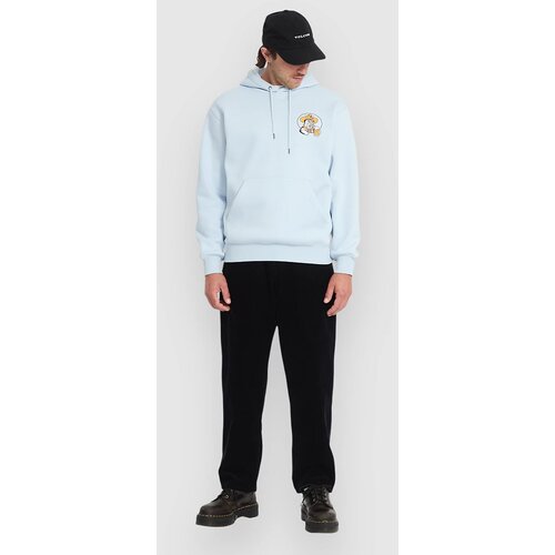 Volcom Noder Po Pulover s kapuco light blue acid Slike