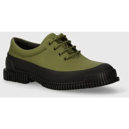 Camper Kožne cipele Pix za muškarce, boja: zelena, K100360.053