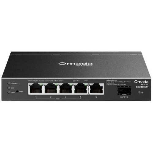 Tp-link SG2206MP mrežni preklopnik L2 Gigabit Ethernet (10/100/1000) Podpora za napajanje preko Etherneta (PoE) Cene