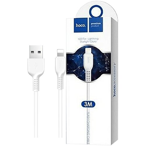 Hoco . USB kabel za iPhone , Lightning kabel, dužina 3 met. - X20 Flash Lightning 3m Cene
