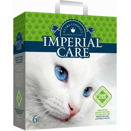 Imperial Care Posip za mačke Clumping Odour attack Green garden, 10L Cene