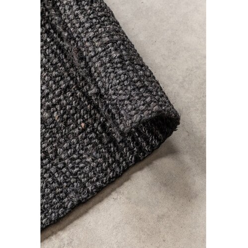Hanse Home Črna preproga iz jute 120x170 cm Boucl&amp;eacute; &amp;ndash; Slike