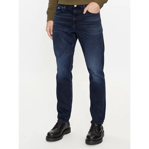 Tommy Jeans Jeans hlače Scanton DM0DM17438 Mornarsko modra Slim Fit