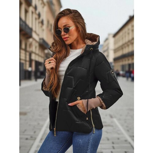 Resti Women&amp;#039;s Quilted Jacket with Hood and Cuffs on Sleeves Silent Ridge Slike