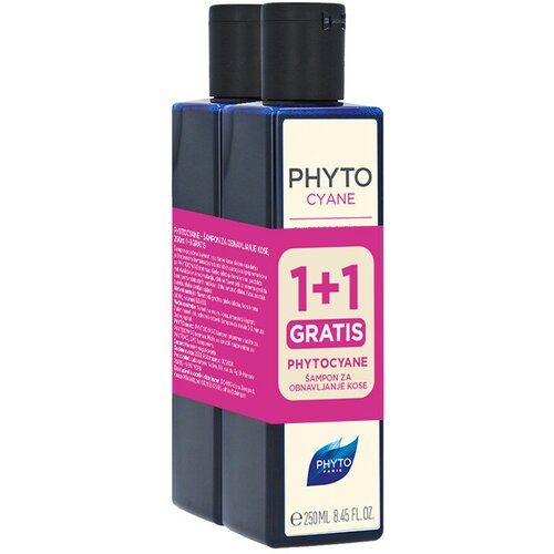 Phyto cyane set šampon za obnavljanje kose 250 ml 1+1 Cene