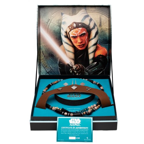 SalesOne REPLIKE VOJNE ZVEZD AHSOKA TANO NAGLAVNI TRAK IN PAS S PERLICAMI, (21240925) Slike
