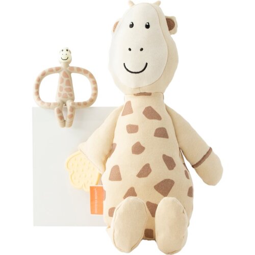 Matchstick monkey Teething Gift Set 3m+ grizalo +igrača Giraffe 1 kos Cene