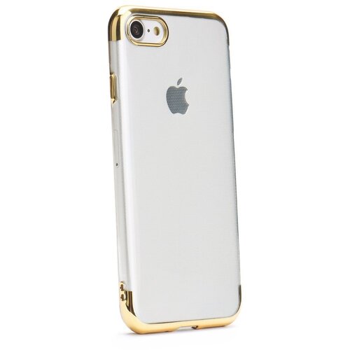  Gumijasti / gel etui New Electro za Apple iPhone 7 / 8 / SE (2020) (4.7&amp;quot;) - zlati Slike