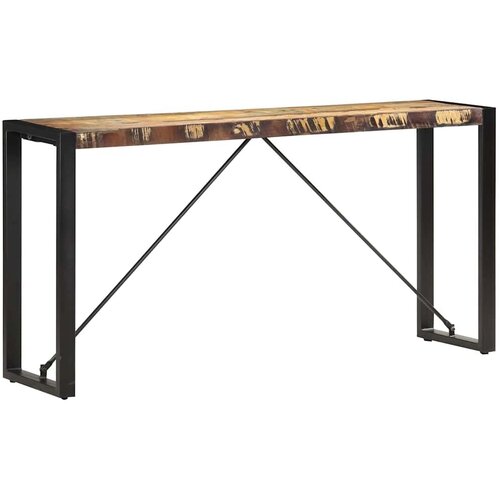  Konzolni stol 150 x 35 x 76 cm od masivnog obnovljenog drva - &amp;Scaron;areni 1 150 cm Slike